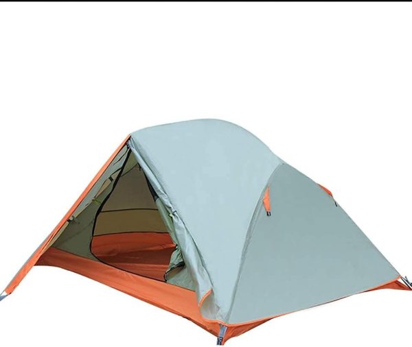 10 Person Camping Tent - Portable Easy Set Up Family Tent for Camp, Windproof Fabric Dome Tent Outdoor for Hiking, Backpacking, Traveling-14'x11'x74in(H)