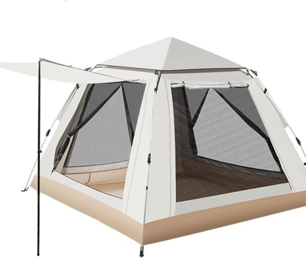 8/10 Person Camping Tent, Large 2 Room Family Tent with Weatherproof Instant Cabin Shelter with Rainfly & Carry Bag for Backpacking Hiking Car Traveling…