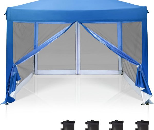 Camping Tent, Double Layer Tent. Great Ventilation with Storage Bag for Hiking