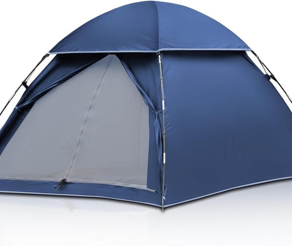 10-Person Tents for Camping,Large Family Camping Tents with Rainfly,Big Tents with Vestibule,Double Layer,Waterproof,Easy Setup Dome Tents for Outdoor Camping,Party,(18ft x 9.8ft x78 in)