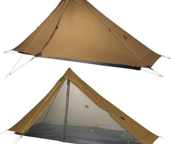 4 Person Instant Pop up Tent with Dome Camping Tent with Removable Rainfly for Camping, Automatic Waterproof Tents Bundle with Double Layer Tents for Hiking Backpacking Picnic Backyard, Green