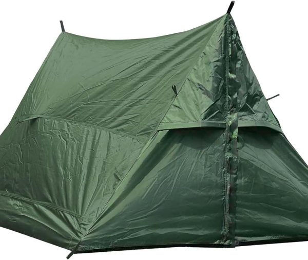 2 Person 4 Season Tent for Backpacking Camping Outdoor Waterproof Lightweight Hiking Tent (Blue)