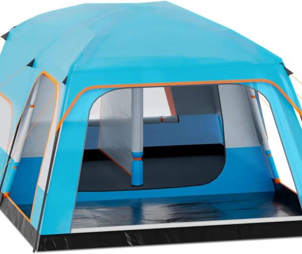 Tent 2 Person Waterproof, Ultralight Camping Tent, Easy Setup 2 Man Tent, Small Pack Size, Dome Tent for Outdoor, Bike Packing, Trekking