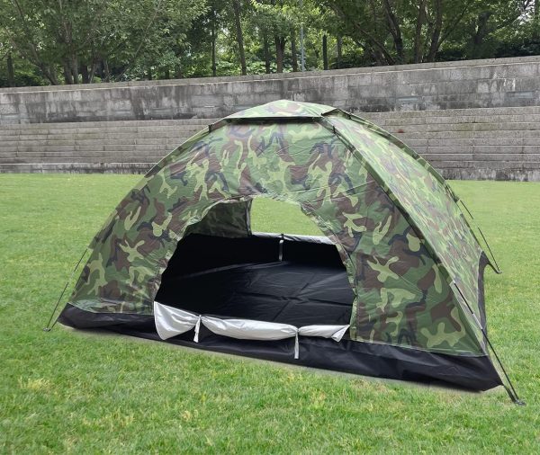 5-8 Person Tent for Camping Extra Large Portable Cabin Huge Tent, Waterproof Windproof 1 Living Room and 2 Bedroom 181''Length Tent with Carry Bag for Outdoor Picnic Family Gathering, Coffee